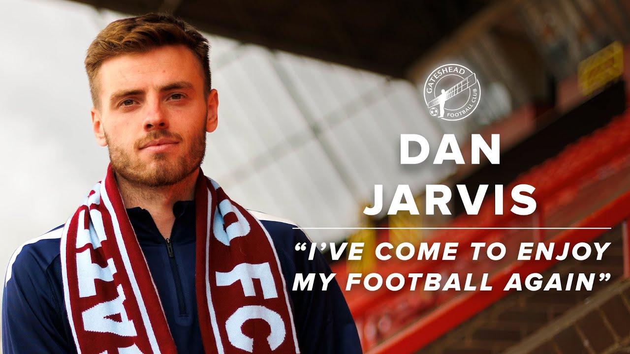 “I’ve come to enjoy my football again” | Dan Jarvis joins Gateshead | INTERVIEW