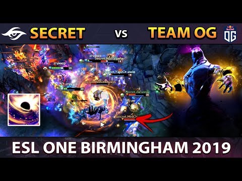Best Team in The World vs TI8 Winner - SECRET vs OG - EPIC SERIES - ESL One Birmingham 2019 - Dota 2