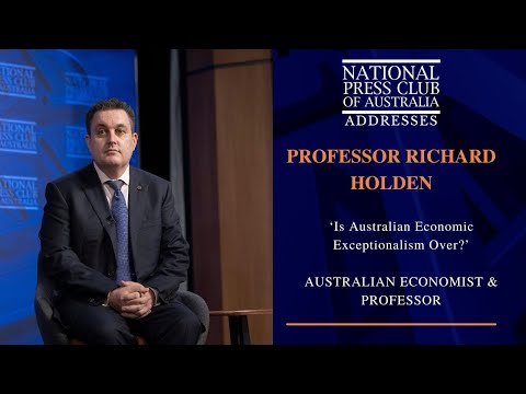 IN FULL: Professor Richard Holden's Address to the National Press Club