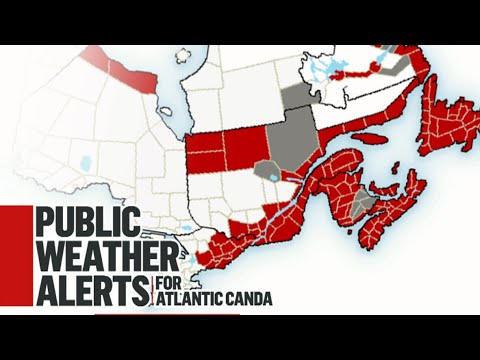 Weather update | Storm that buried Ontario heading to Atlantic Canada