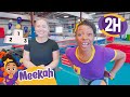 Meekah S Fun Gymnastics With Shawn Johnson 2 HOURS OF MEEKAH Educational Videos For Kids