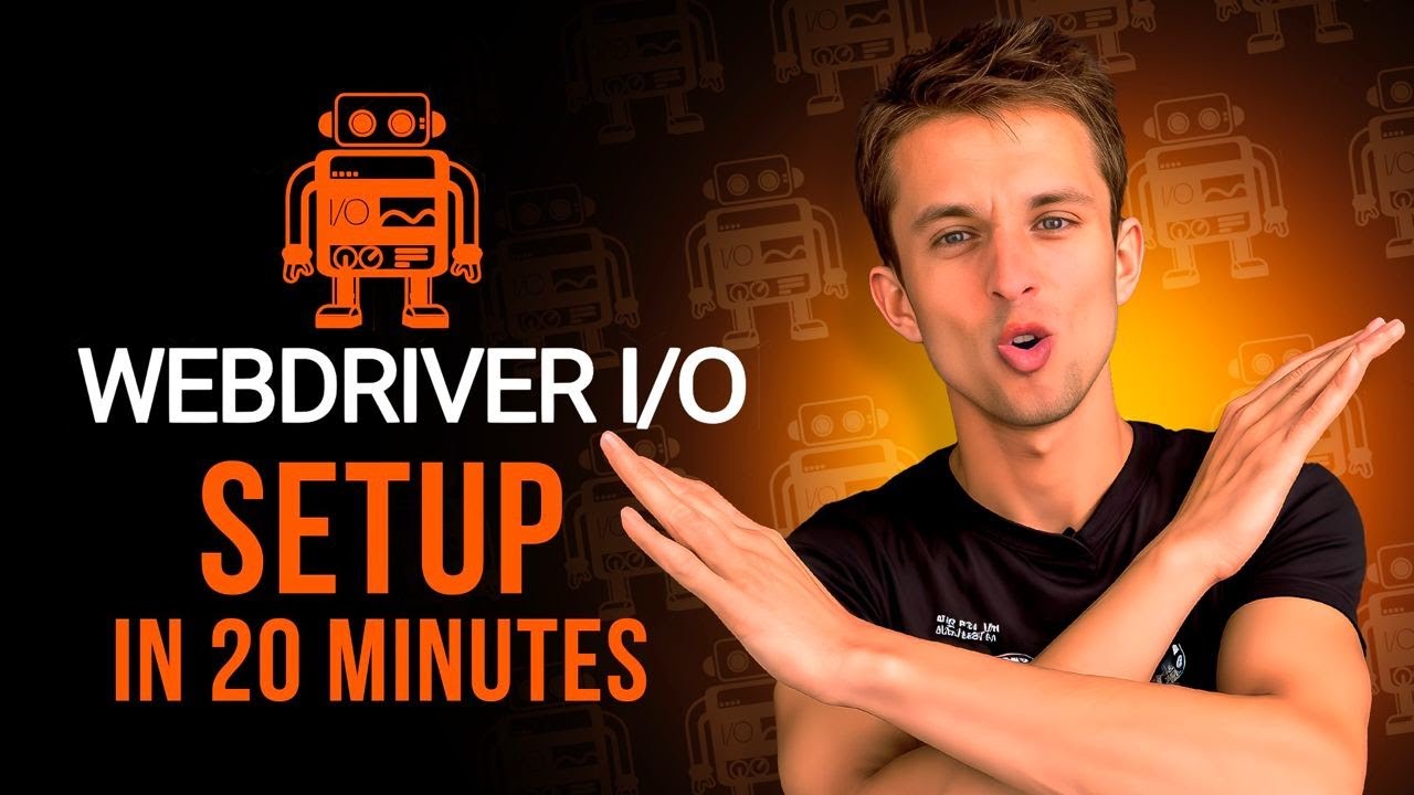 WebdriverIO tutorial - test automation framework setup