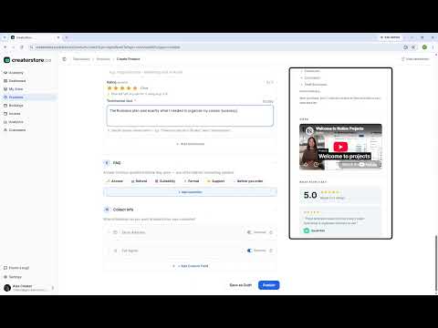 Tutorial: How to create and sell digital products online
