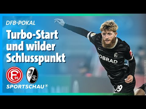 Fortuna Düsseldorf - SC Freiburg DFB-Pokal Highlights, 2. Runde | Sportschau Fußball