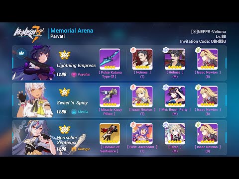 HI3 MA EX- Parvati 31946 (LE SnS HoS) Breakdown