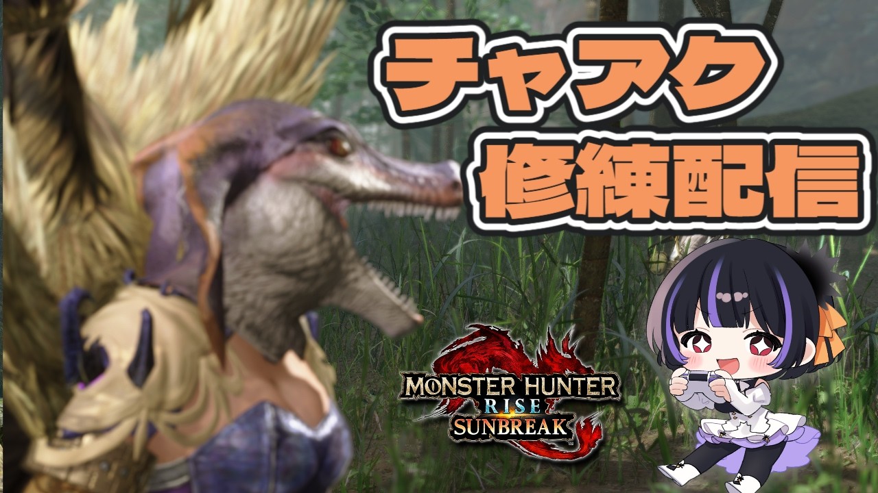 【MHR:SB  / ソロ練習】修練編＃16　１個出来るようになると１個出来なくなるからね！【初見さん活動者さんＲＯＭも歓迎 / VTuber】