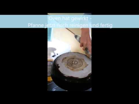 Pfannenboden reinigen