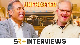 Unfrosted Stars Jerry Seinfeld & Jim Gaffigan On Pros And Cons Of Working With Stand Up Comedians