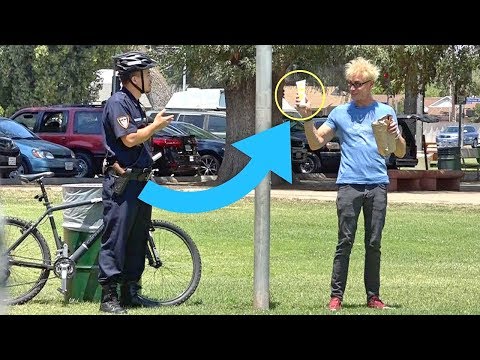 ESCAPING COPS BY USING MAGIC!! (SCARY)
