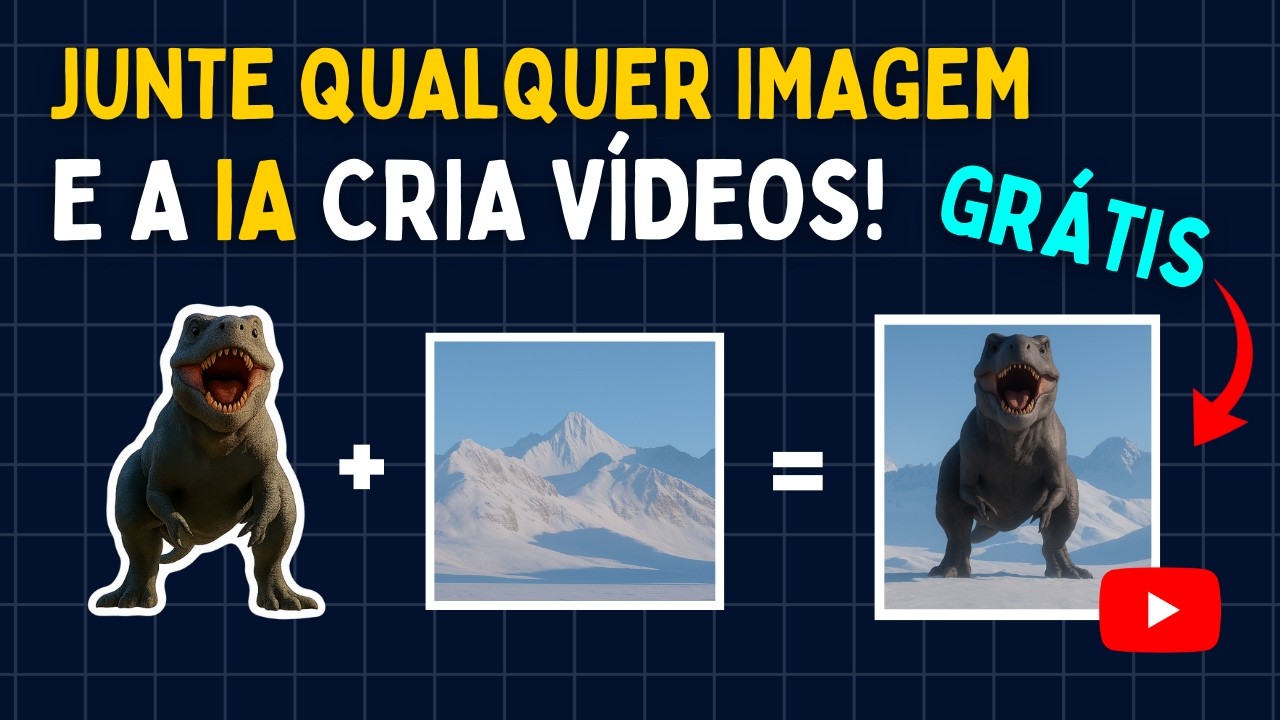 Essa IA Junta Imagens e Cria Vídeos Sozinha! (GRÁTIS)