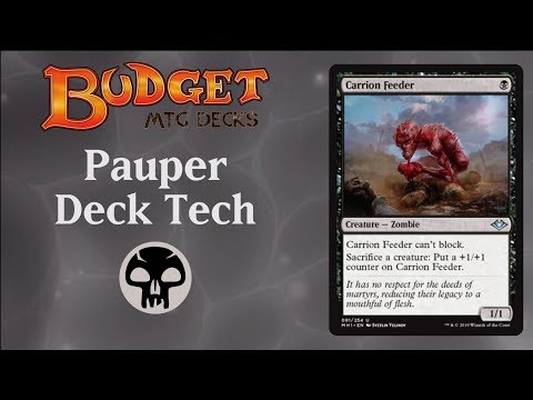 Budget Mono Black Zombies - Pauper