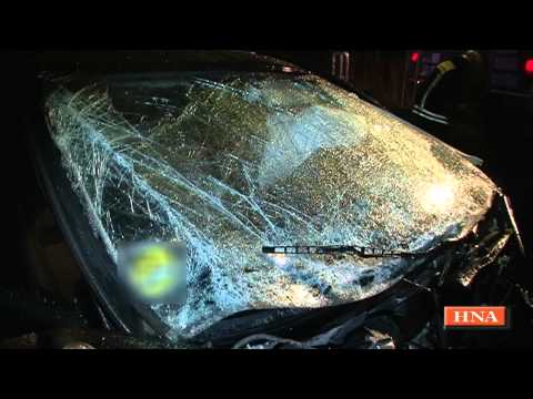 Verkehrsunfall bei Wolfhagen auf der B450 mit fünf Schwerverletzten