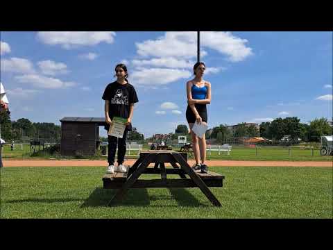 Siegerehrung Sprint Mädchen Klasse 7