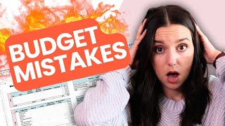3 BIG Beginner Mistakes I Made with My Budget