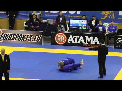 European BJJ Championship 2015 | Purple belt Male Master 1 Light-Feather | Team Leites