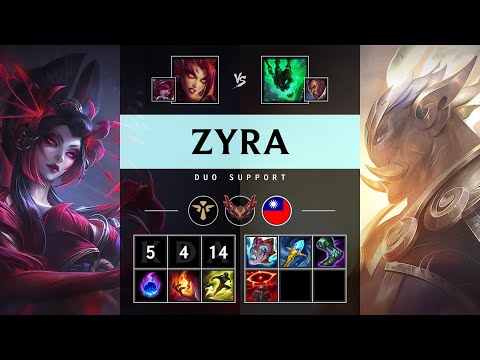 Zyra Support vs Thresh - TW Grandmaster Patch 25.17
