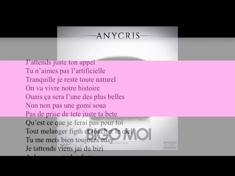 Anycris - "Bigo moi" (official video lyrics)