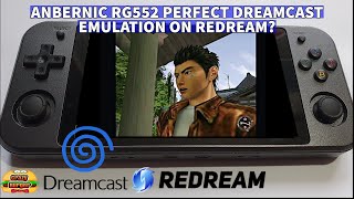 Anbernic RG552 - Perfect Dreamcast Emulation on Redream (Android)