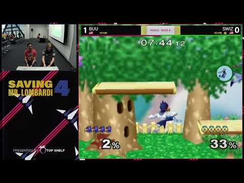 SAVING MR. LOMBARDI 4 - Buu vs Swiz - SSBM