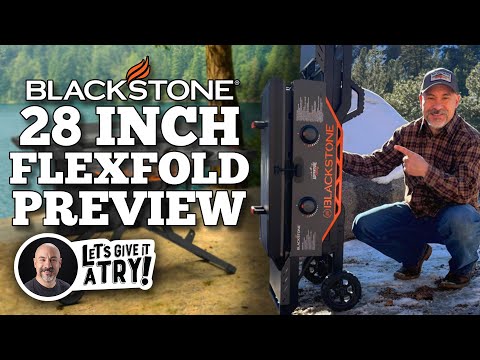 The Adventure Ready 28” Blackstone Griddle with Flexfold®️ Legs