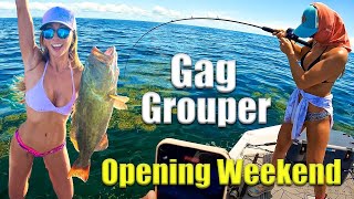 Opening Weekend - Gag Grouper Fishing - Easy Limits?