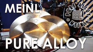 Video thumbnail for Meinl Pure Alloy Cymbals - Sound Demo by DRUM.DOG