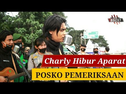 VLOG CRL57 - Charly Spontan Turun Hibur Aparat Posko pemeriksaan