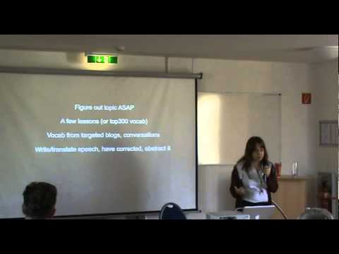 Matching Methods & Goals in Language-Learning - Judith Meyer at the Polyglot Gathering 2014