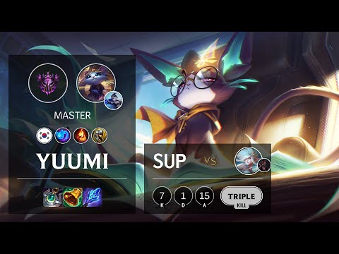 Yuumi Support vs Janna - KR Master Patch 10.24