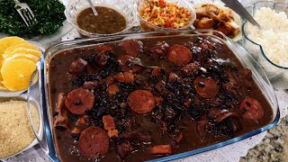 FEIJOADA COMPLETA-A receita preferida aqui em casa