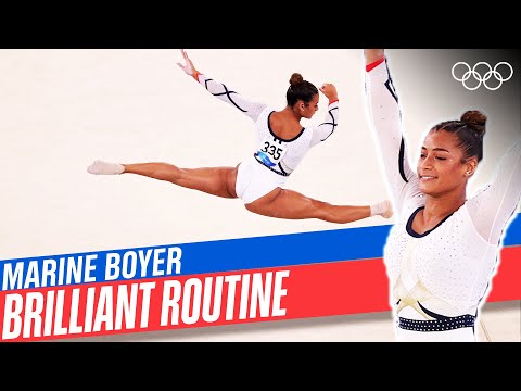 🇫🇷 Marine Boyer's Terrific Floor Routine at Tokyo 2020! 🎶
