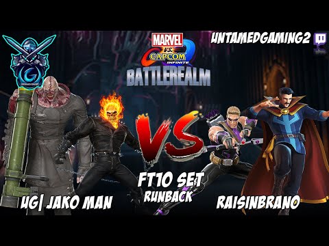 MVCI BattleRealm - UG| Jako Man VS Raisinbran0 FT10 Set Runback