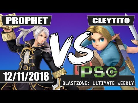 PSG Blastzone: Prophet (Robin) vs Cleytito (Young Link) - Winners Round 3
