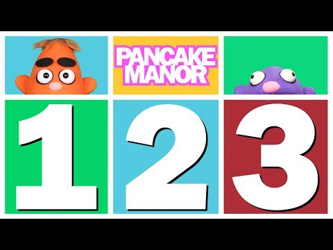 カウント1・2・3｜子どものためのカウントソング｜パンケーキマナー (Count 1 2 3 | Counting Song for Kids | Pancake Manor)
