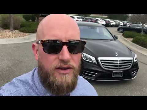2019 Mercedes-Benz S560 Sedan video tour with "the bald guy" 720-318-7652