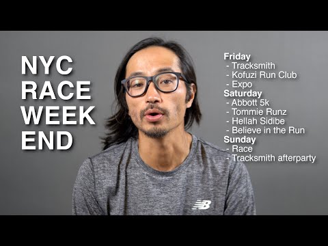 NYC Marathon 2022 Weekend Schedule