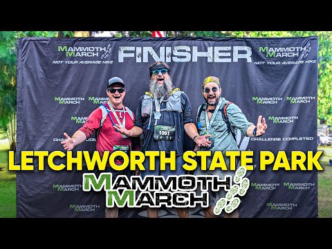 Conquering Mammoth March Letchworth: 20+ Mile Challenge in the “Grand Canyon of the East”