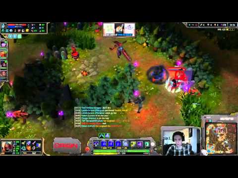 Bjergsen - Zed vs Annie Challenger ranked solo queue mid