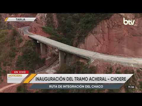 Rodrigo Paz llega a Tarija para entregar la ruta Acheral–Choere