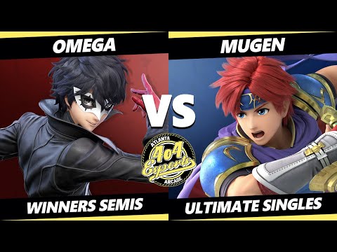 4o4 Smash Night 57 Winners Semis - omega (Joker) Vs. Mugen (Roy) SSBU Ultimate Tournament