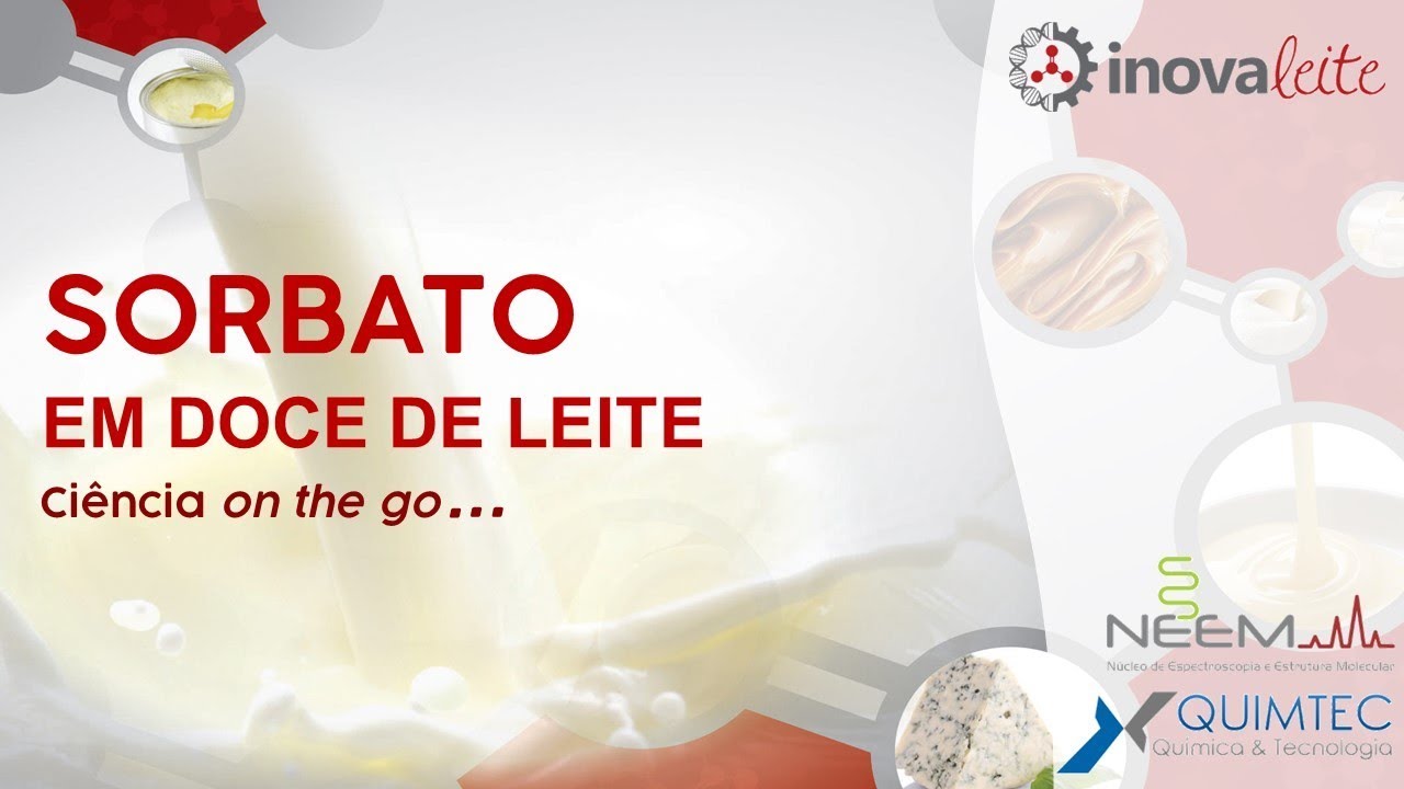 Sorbato em doce de leite - Ciência on the go...