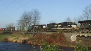 preview picture of video 'NS 38Q at Boiling Springs, PA 11/8/09'