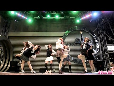 160214 댄스팀 오버스텝 (OVERSTEP) - 왠지 (다이아) @ 헬로apM 직캠 By SSoLEE