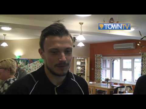 Andy Mangan pre York City away 14/15 - Town TV