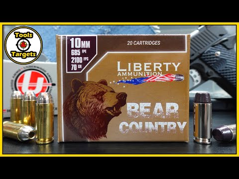 2200 FPS...But Is It Enough? NEW Liberty Ammo 10MM Bear Country VS Underwood Hard Cast!