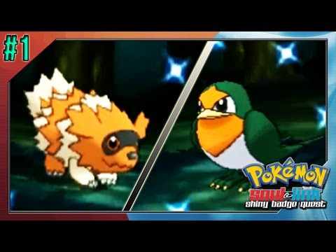 Pokemon ORAS Soul Link Shiny Badge Quest w/ Rekcana - Ep01 "First Shiny Pokemon"