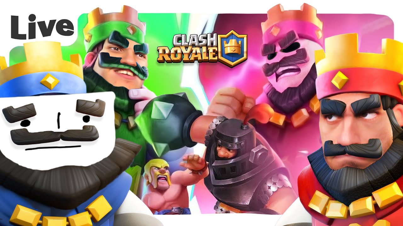 مسابقه بزرگ کلش رویال بین ما 4 تا