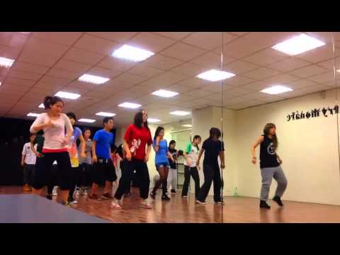 JazzMine's Freestyle Dancehall Routine 20121213 Vybz Kartel - Open Up
