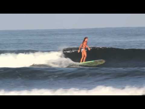 Mexico Surf Camp Longboarding and Noserides!