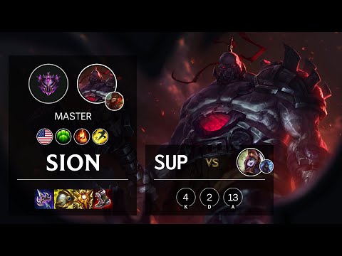 Sion Support vs Lulu - NA Master Patch 11.15